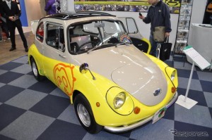 Subaru 360 EV electric vehicle front 2