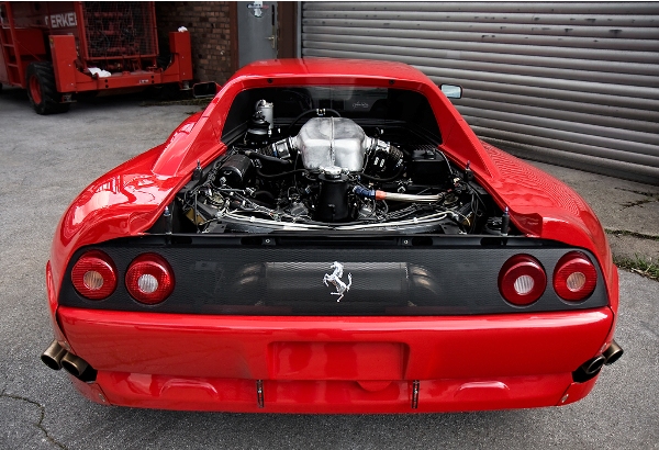 Ferrari Enzo development mule with F1 engine