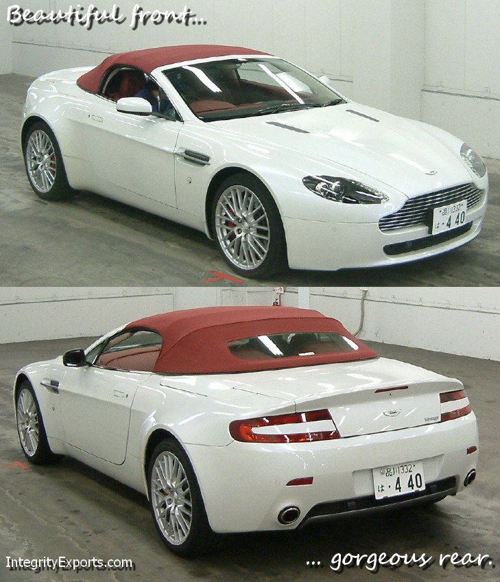 Aston Martin v8 Vantage 2008 кабриолет