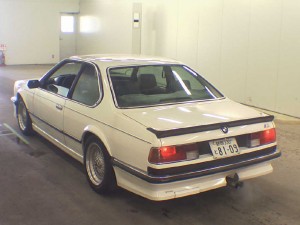 BMW M6 E24 from 1985 - Rear View