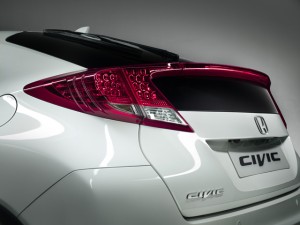 Civic 5-door new European model - rear