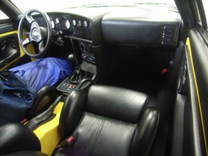 Alfa Romeo RZ convertible 1994 (interior) - at a car auction in Japan