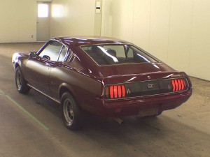 Rear of 1975 Toyota Celica