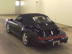 911 Speedster at auction in Japan -- Rear