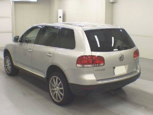 VW Touareg 2003 rear