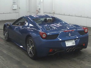 458 Spider Rear