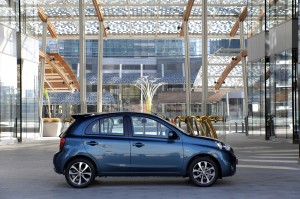 New Nissan Micra / March side view
