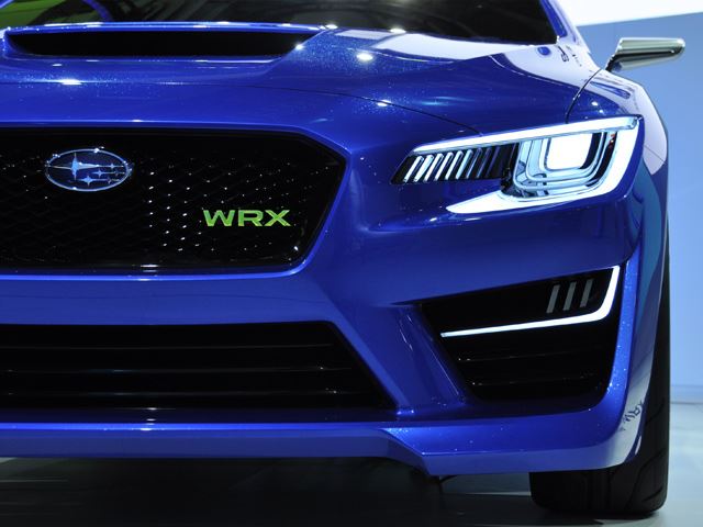 New Subaru WRX front