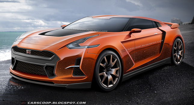 2015 Nissan GT-R R36 render speculation