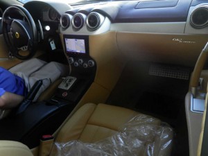 Ferrari 612 interior