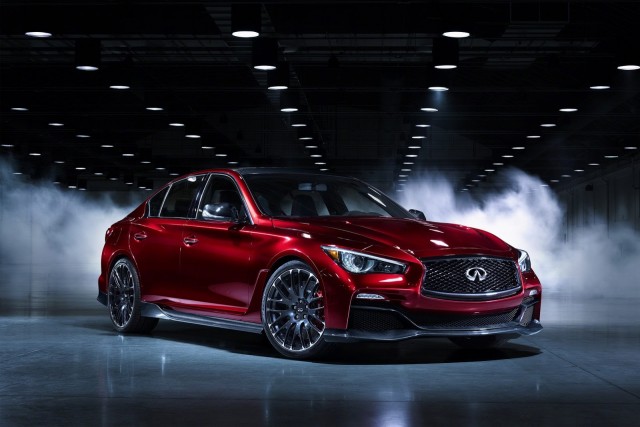 Infiniti Q50 Eau Rouge concept at Detroit NAIAS 2014