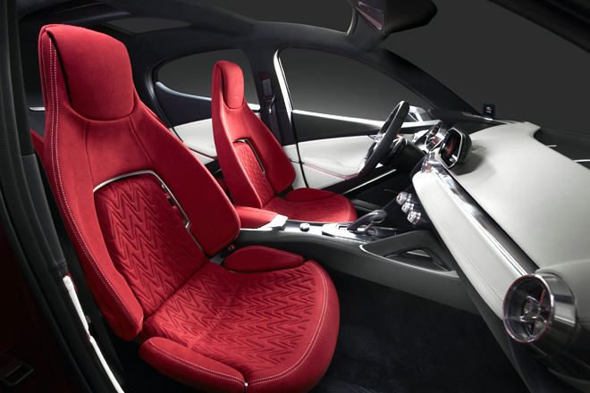 Mazda Hazumi concept interior - Geneva Motor Show 2014