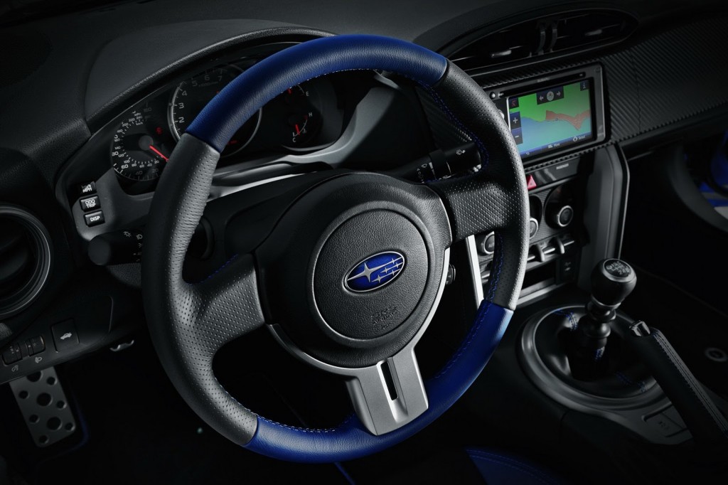 2015 Subaru BRZ Series.Blue interior
