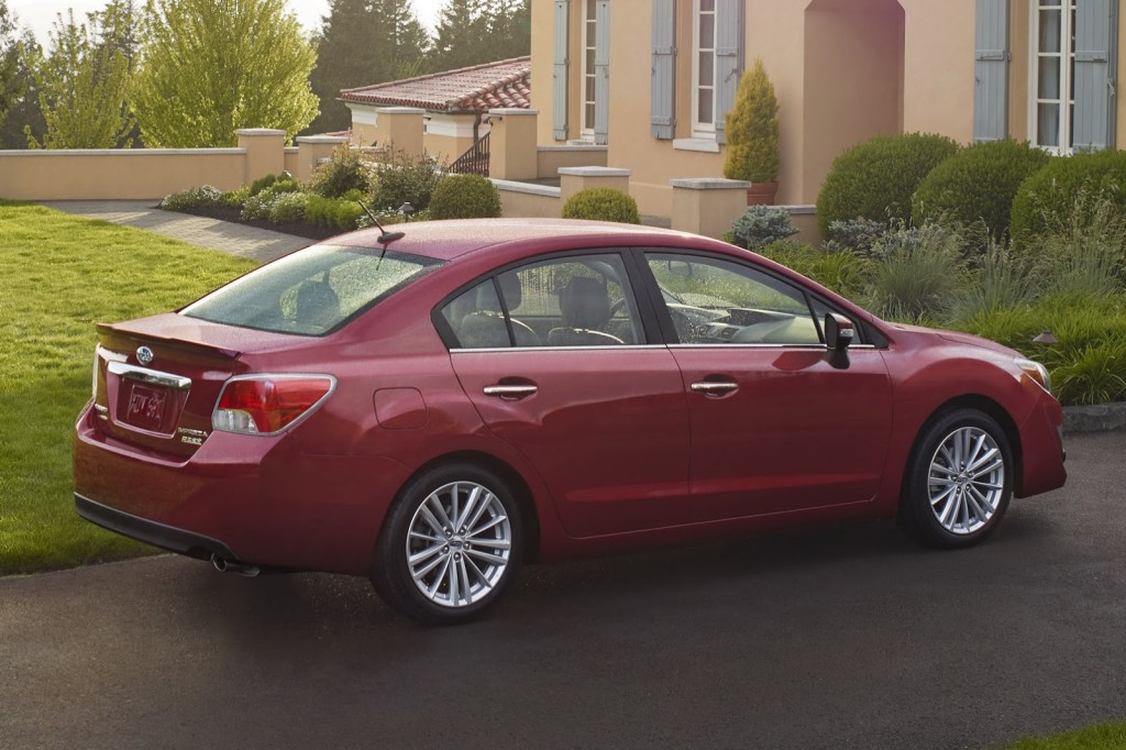 2015 Subaru Impreza rear