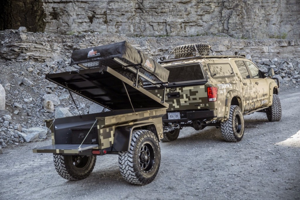 Nissan Project Titan Pickup rear view