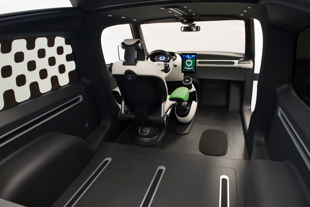 Toyota Urban Utility Concept interior rails