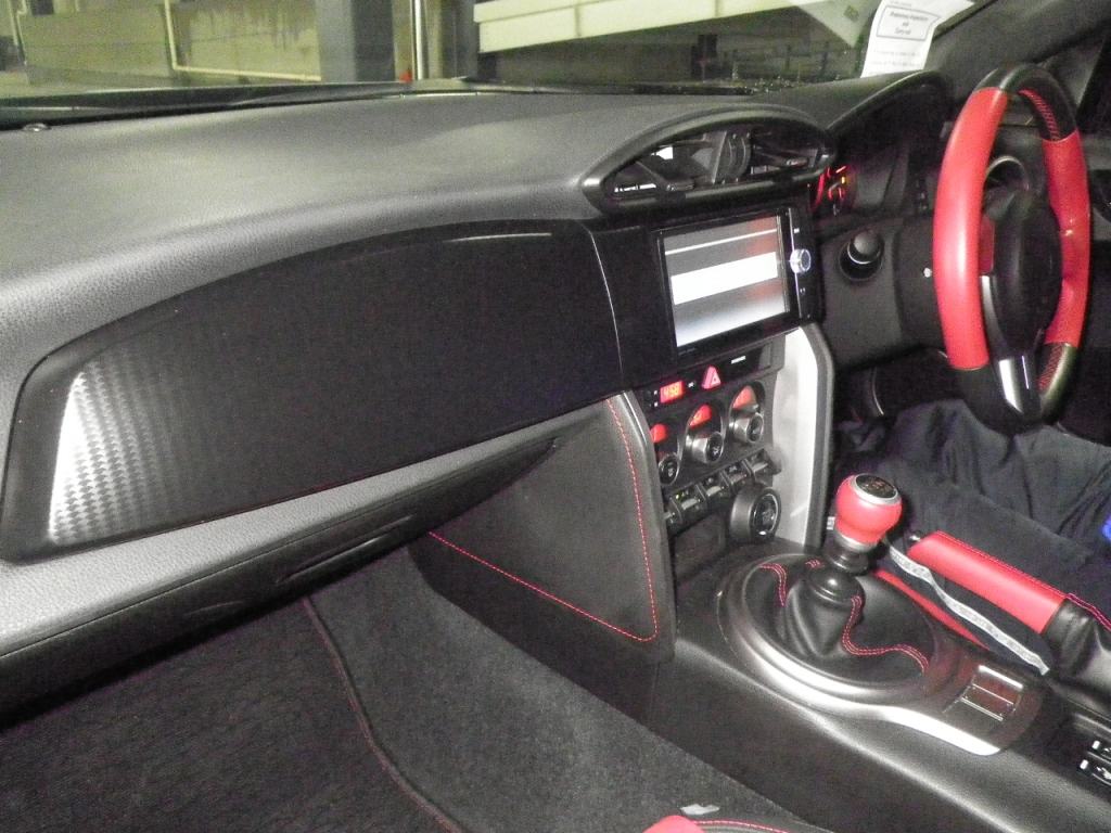 2012 Toyota 86 GT Limited interior