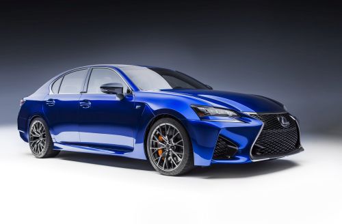 2016 Lexus GS F side-front view