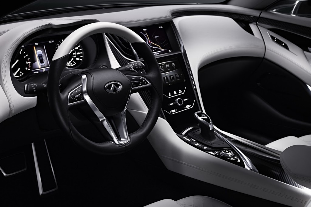 Infiniti Q60 Concept dashboard