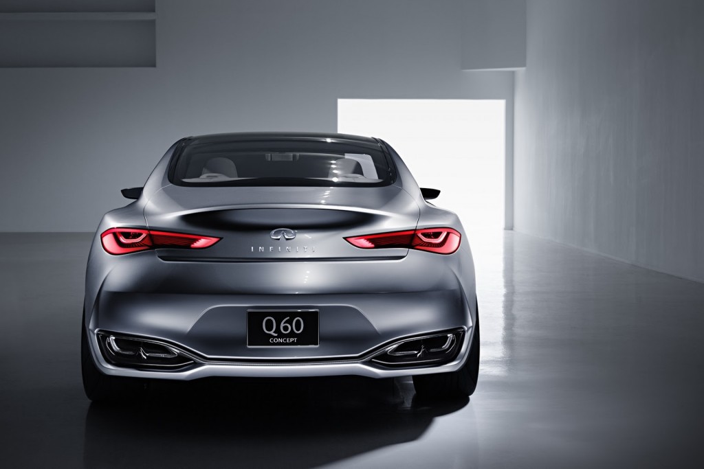 Infiniti Q60 Concept rear view