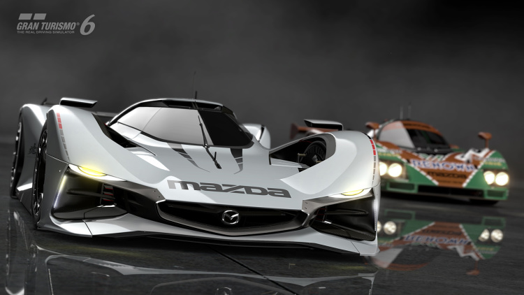 Mazda LM55 Vision Gran Turismo Concept with LM787