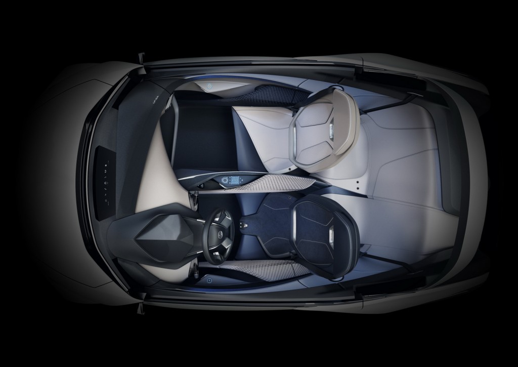 2015 Lexus LF-SA Concept birds-eye view