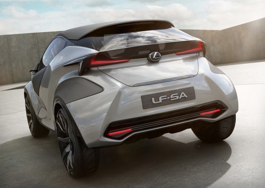 2015 Lexus LF-SA Concept rear