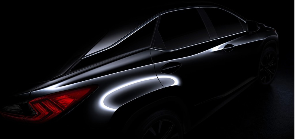 2016 Lexus RX Teaser