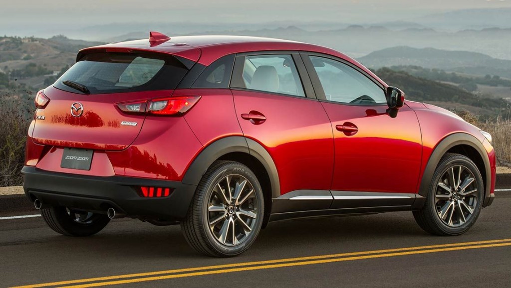 2016 Mazda CX-3 red