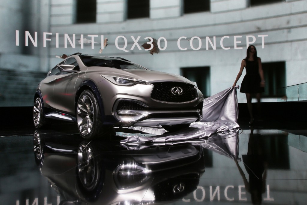 Infiniti QX30 Concept unveiling
