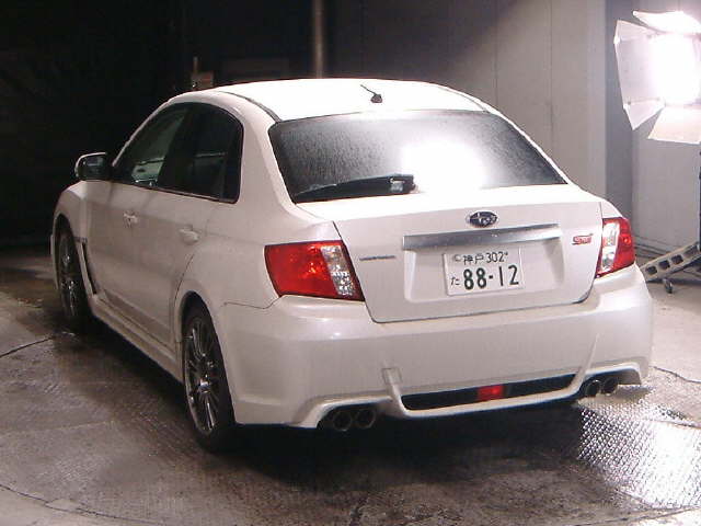 2010 Subaru WRX STI A-Line rear