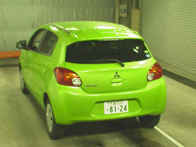 2012 Mitsubishi Mirage rear