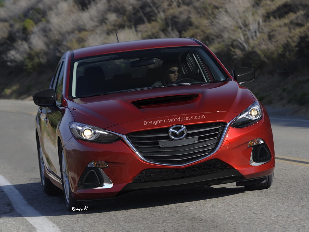 Mazda 3 MPS Rendering