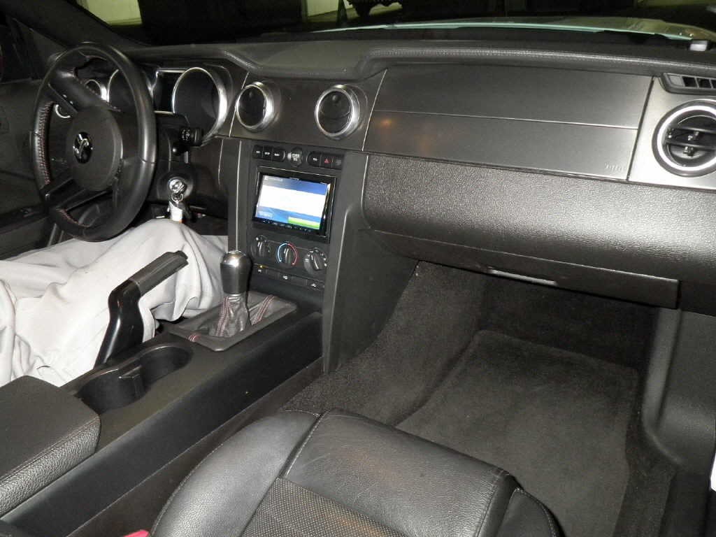 2012 Ford Mustang interior
