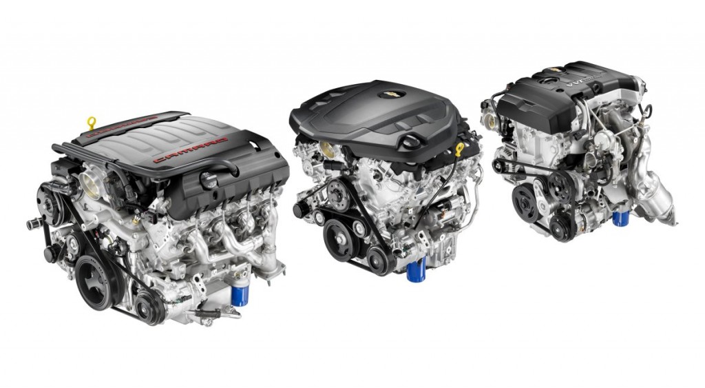 2016 Chevrolet Camaro engines