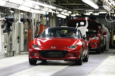 2016 Mazda MX-5 manufactured