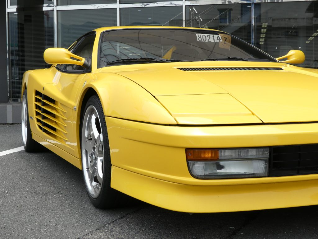 Ferrari Testarossa at auction in Japan