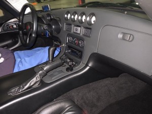 1996 Dodge Viper at auction in Japan - interior