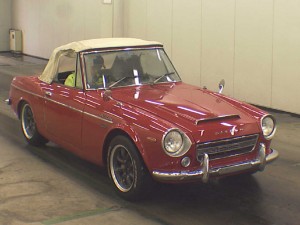 Datsun Fairlady SR311 at auction in Japan - front