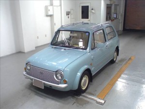 Nissan Pao at Japanese car auction - front 2