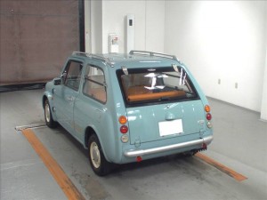Nissan Pao at Japanese car auction -rear