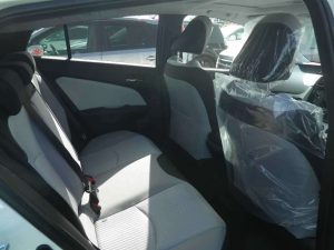 2016 Toyota Prius at Japanese car auction -- rear seat