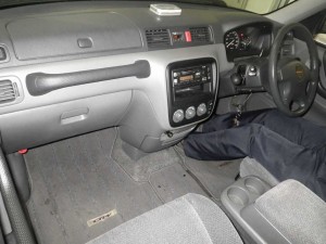 RD1 Honda CR-V auction in Japan - interior