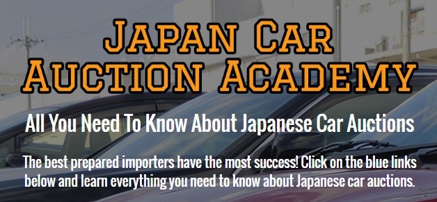 Japan Car Auction Academy -- all you need to know about Japanese car auctions